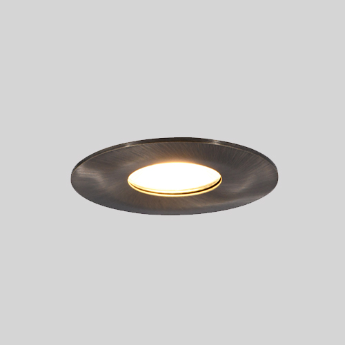 led verlichting brandwerend rond koper lux rk
